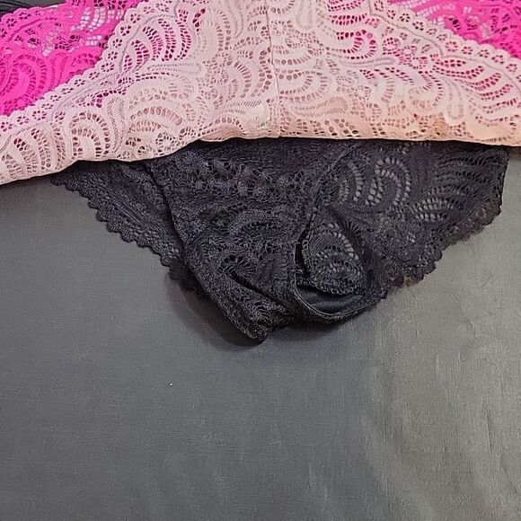 BNW FRENCH AFFAIR BOYLEG THREE PACK LACE CUTOUT EMBROIDERY PANTIE SETS - Picture 6 of 16